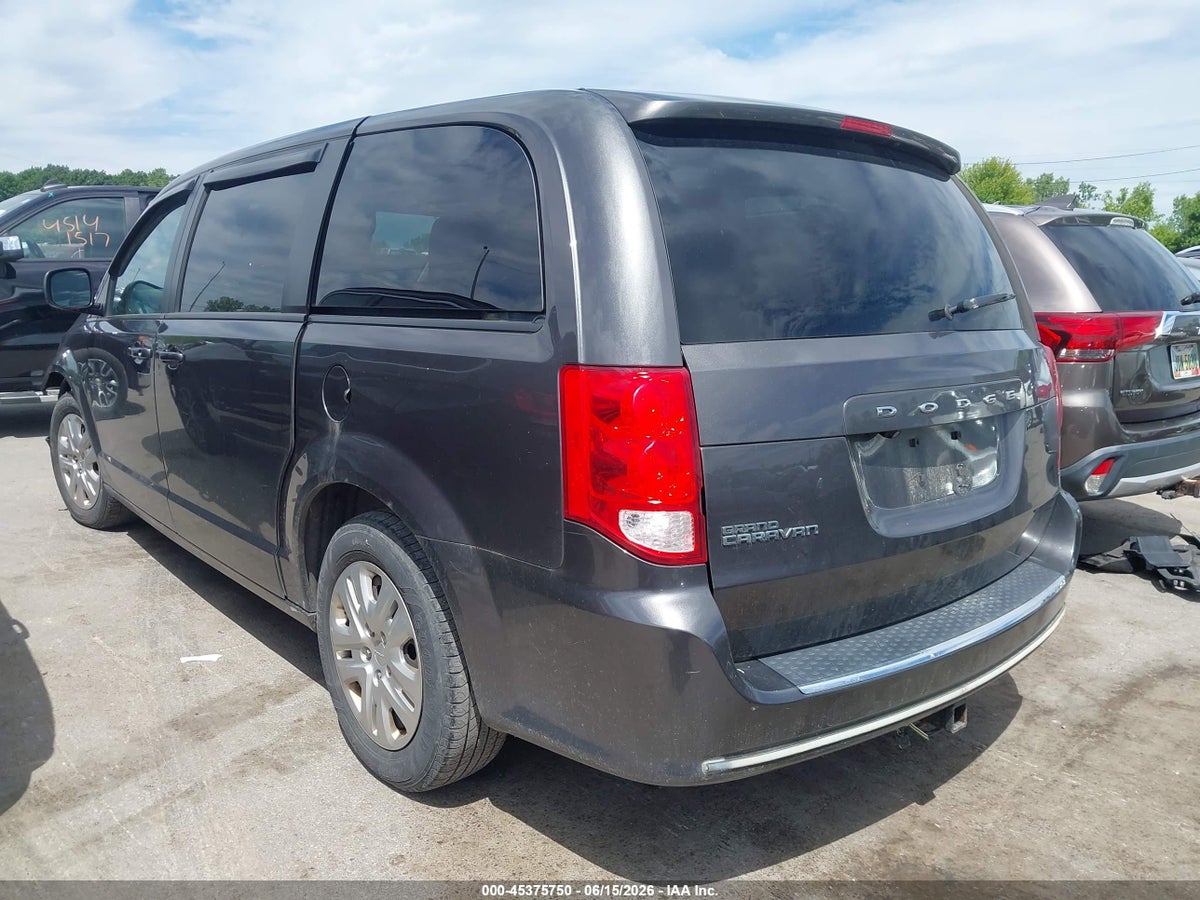 2018 DODGE GRAND CARAVAN SE — снимка 3