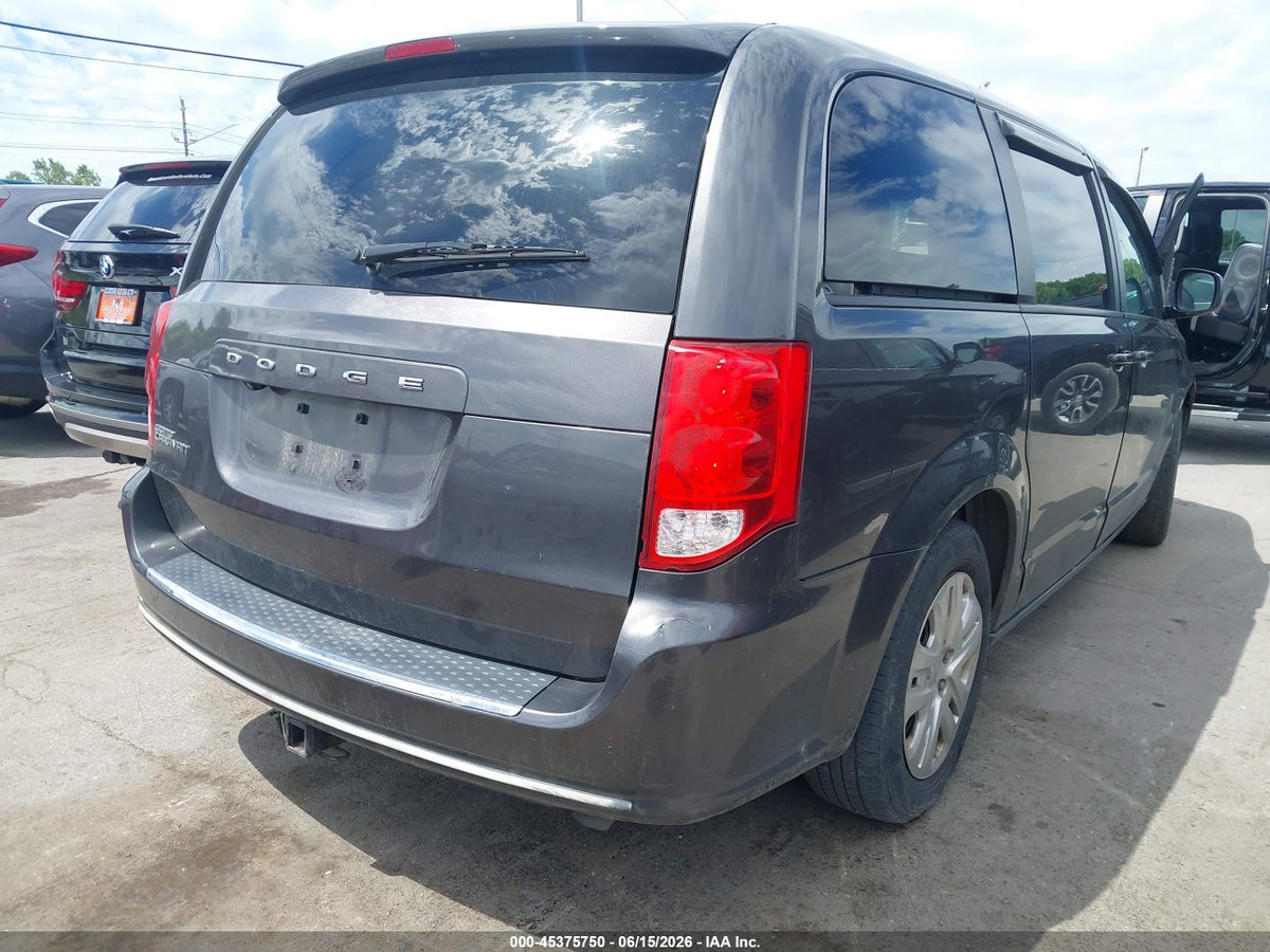 2018 DODGE GRAND CARAVAN SE — снимка 4
