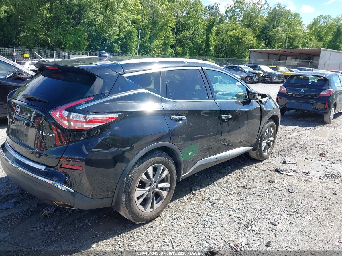 2018 NISSAN MURANO SL — снимка 4