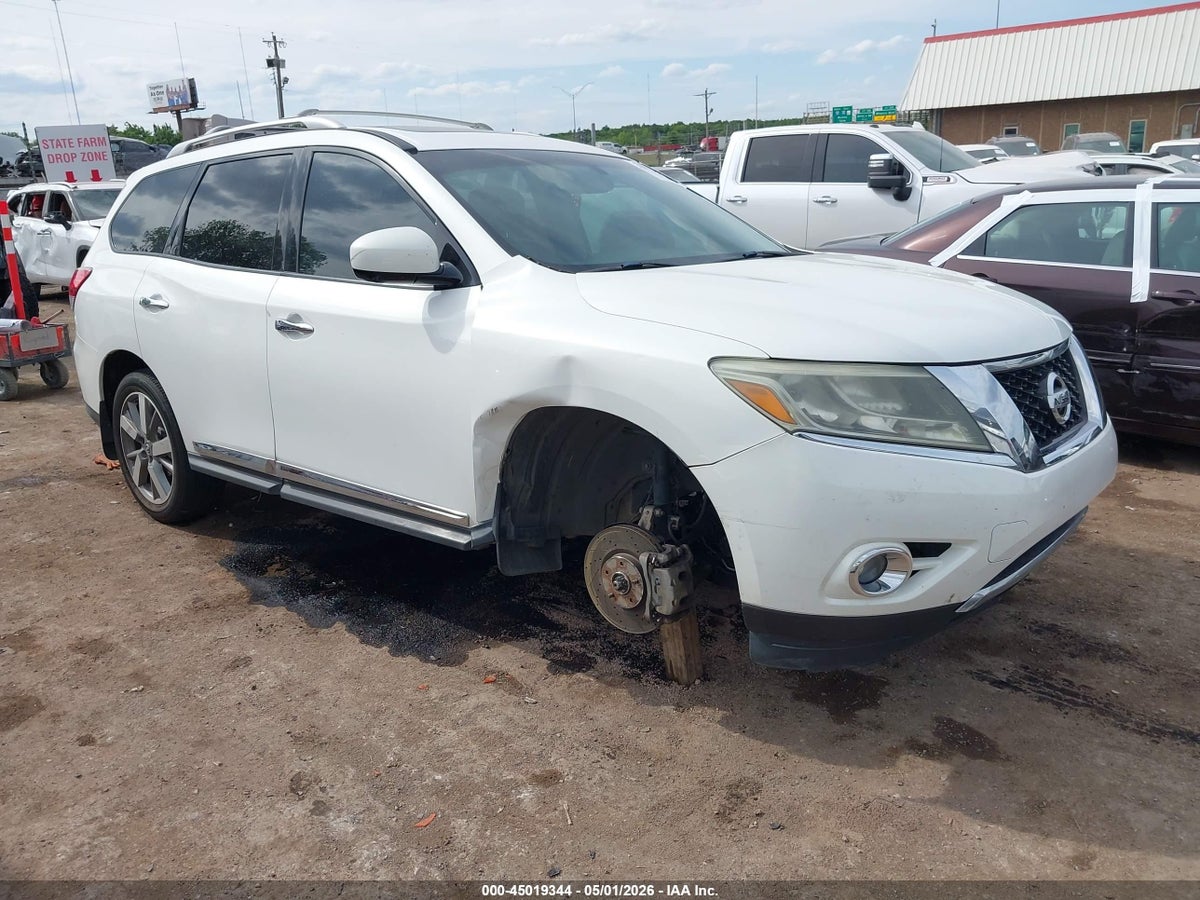 2014 NISSAN PATHFINDER PLATINUM