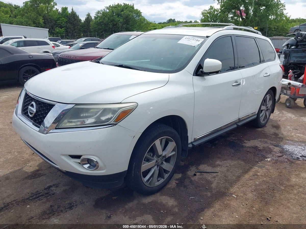 2014 NISSAN PATHFINDER PLATINUM — снимка 2