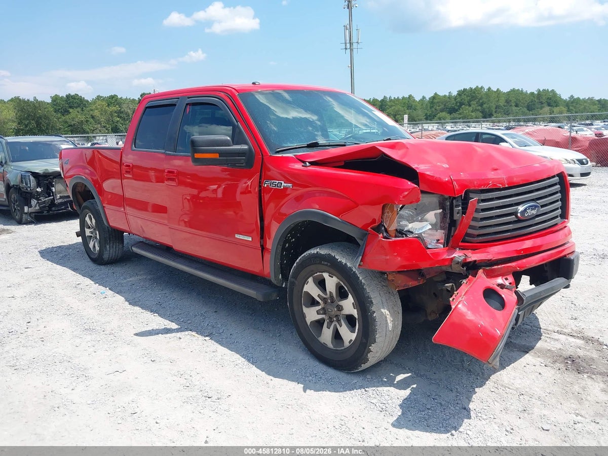 2012 FORD F-150 FX4