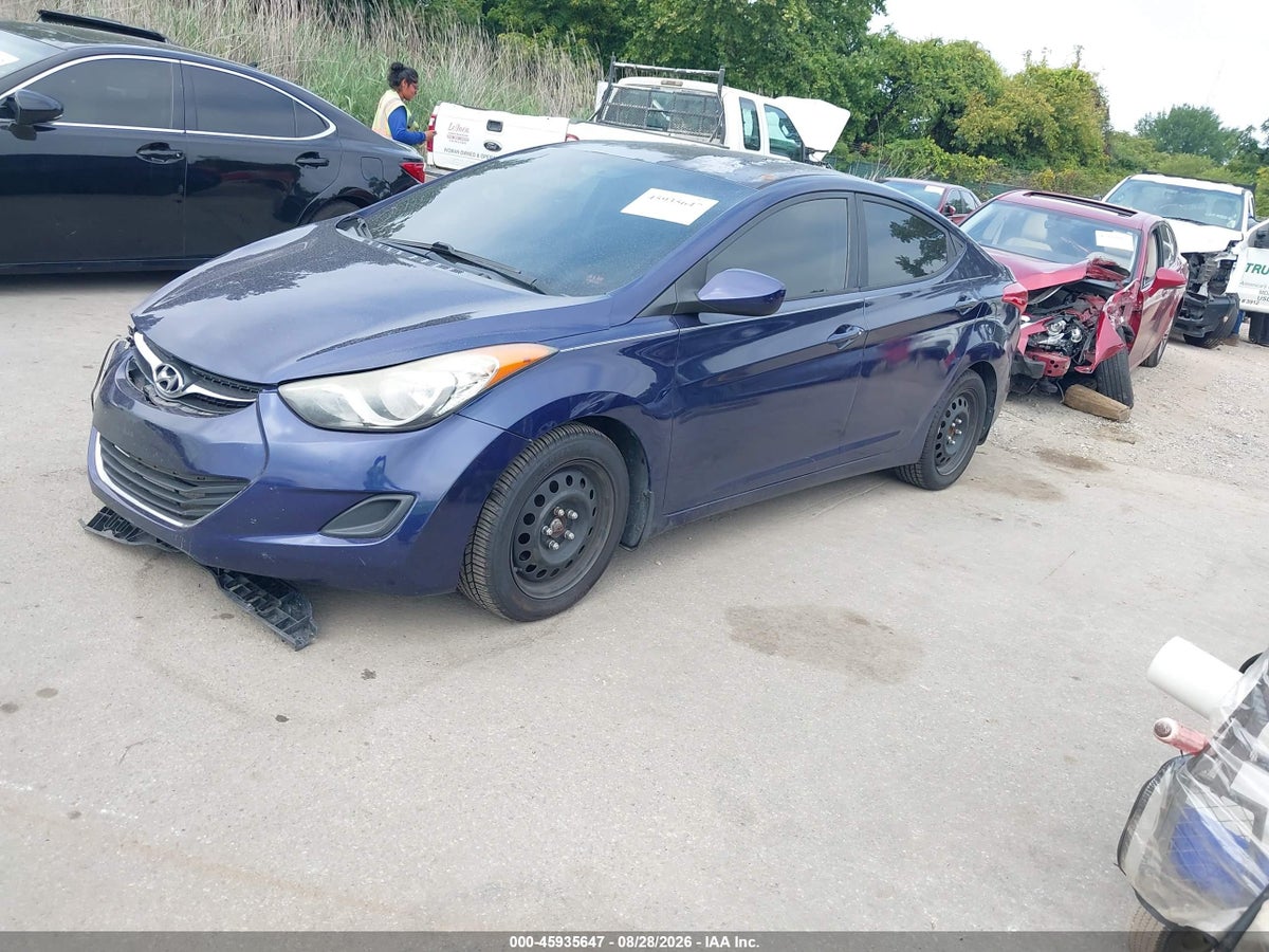 2012 HYUNDAI ELANTRA GLS — снимка 2