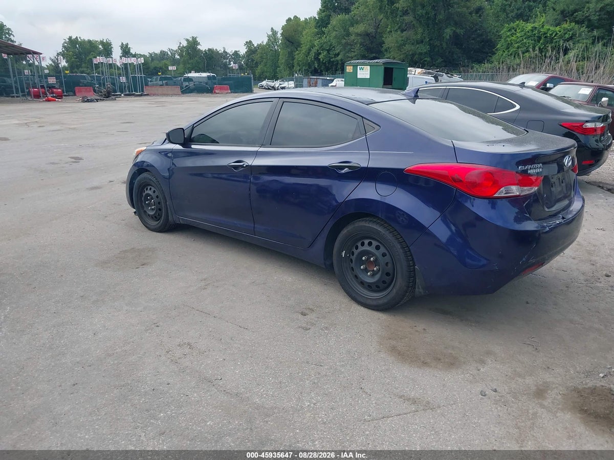 2012 HYUNDAI ELANTRA GLS — снимка 3