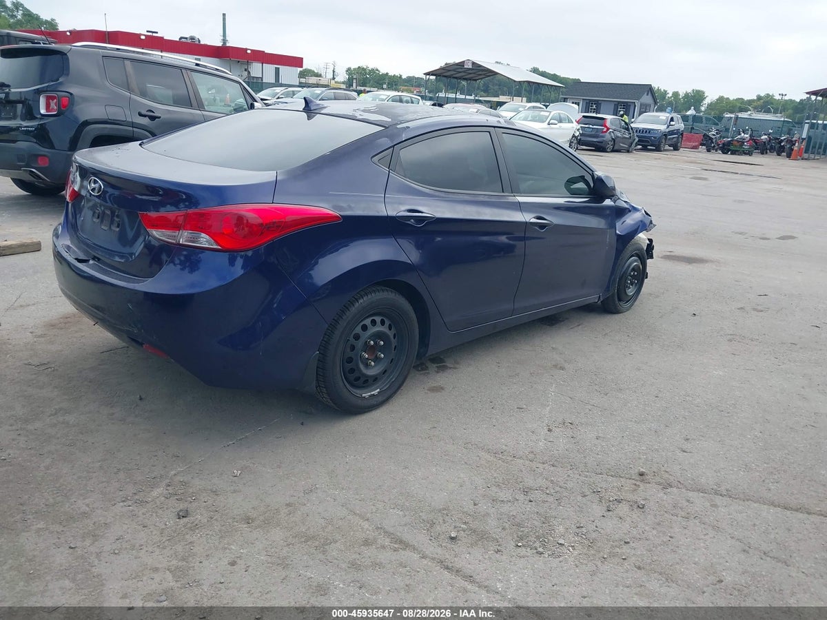2012 HYUNDAI ELANTRA GLS — снимка 4