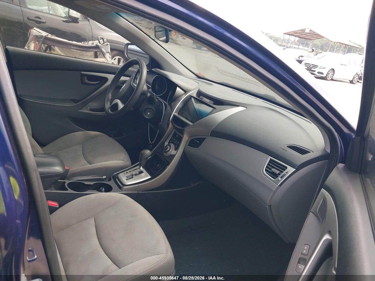2012 HYUNDAI ELANTRA GLS — снимка 5