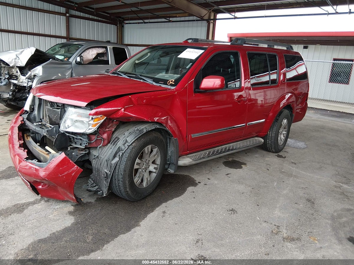 2011 NISSAN PATHFINDER SILVER — снимка 2