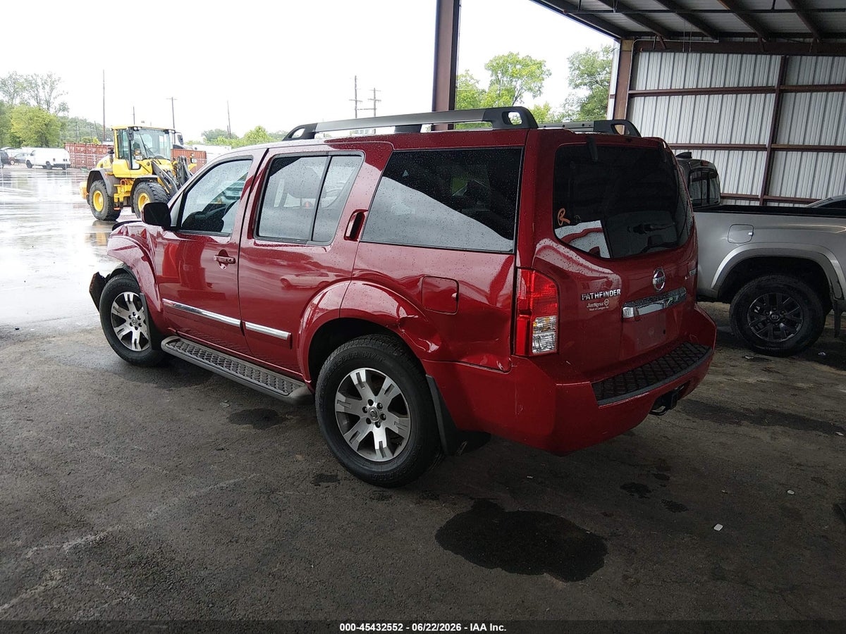 2011 NISSAN PATHFINDER SILVER — снимка 3