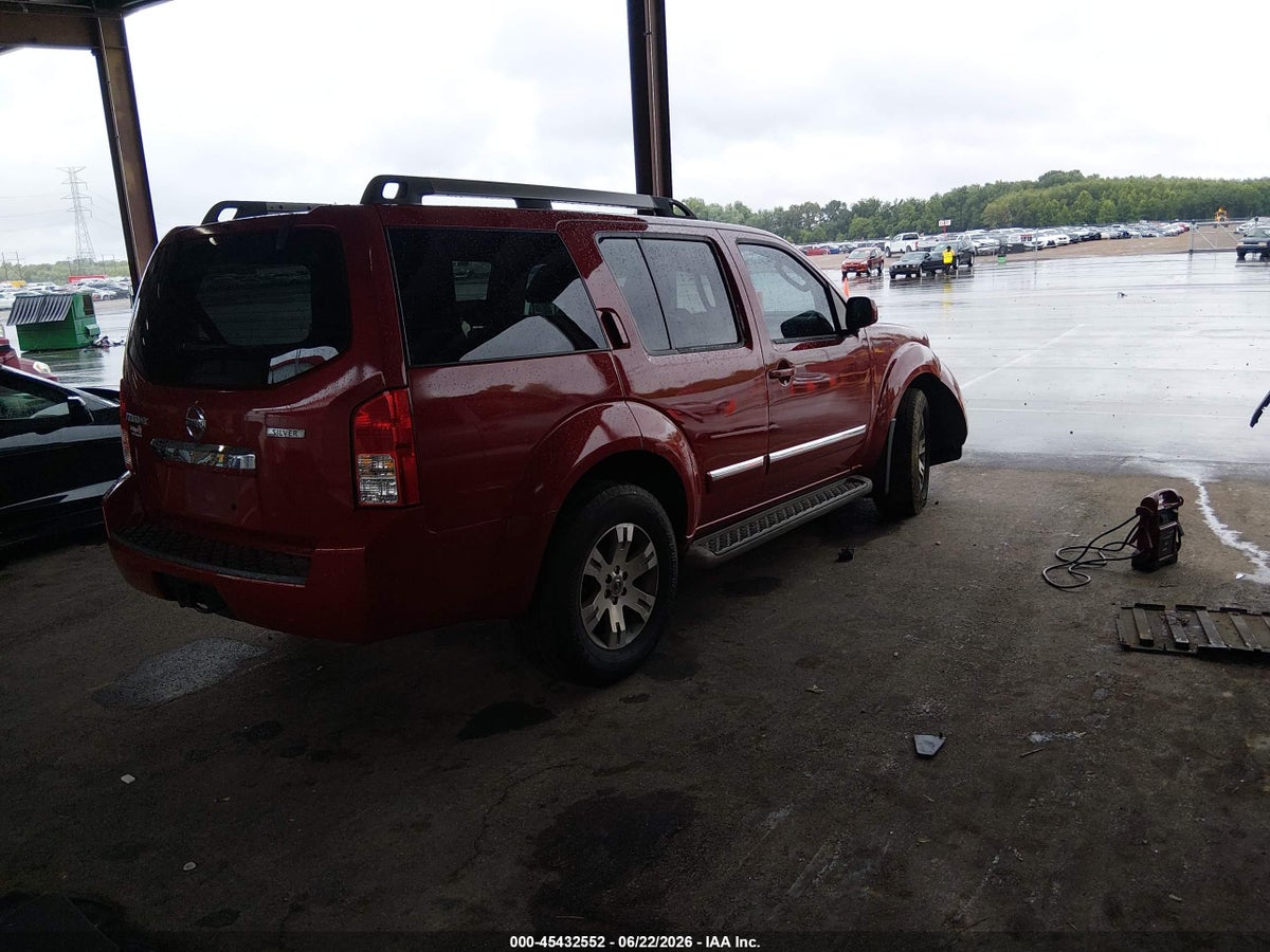 2011 NISSAN PATHFINDER SILVER — снимка 4