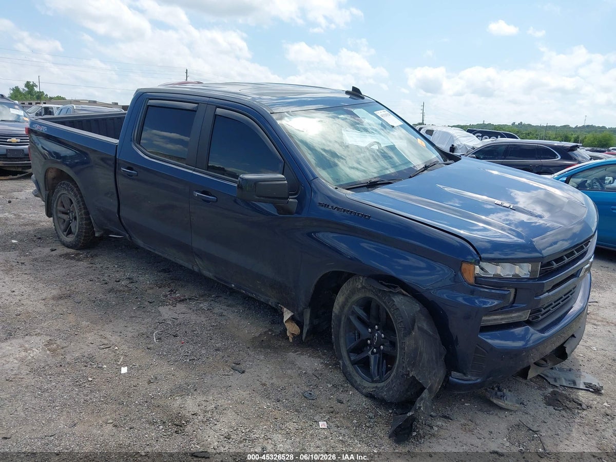 2021 CHEVROLET SILVERADO 1500 4WD SHORT BED RST/4WD STANDARD BED RST