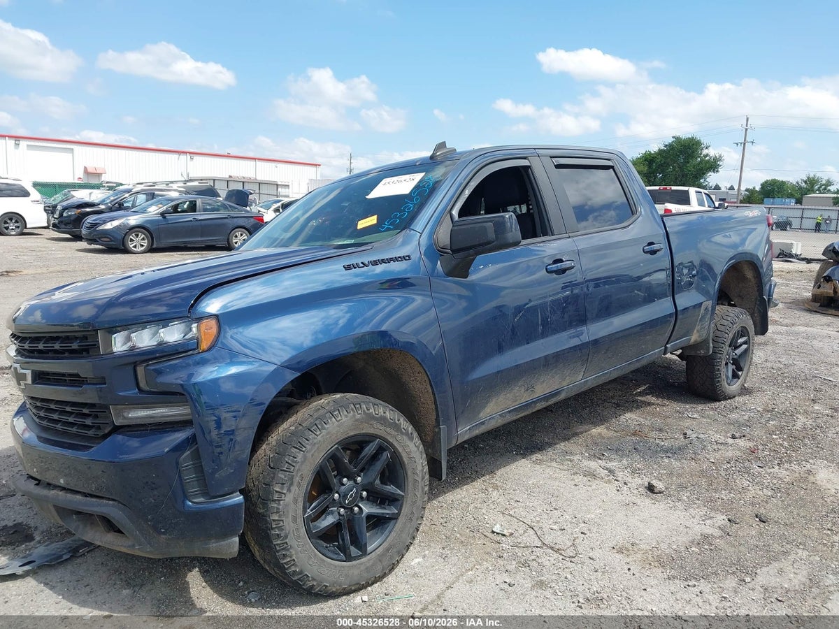 2021 CHEVROLET SILVERADO 1500 4WD SHORT BED RST/4WD STANDARD BED RST — снимка 2