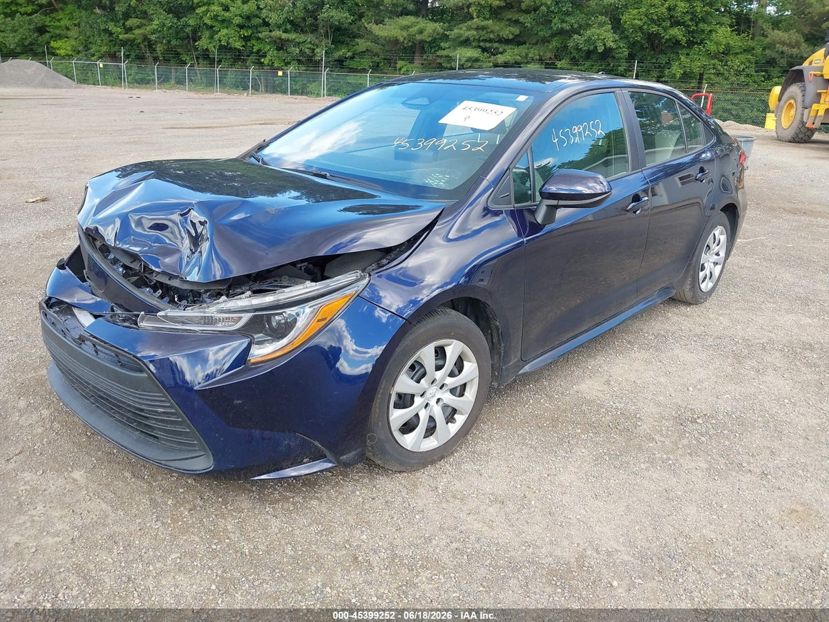 2025 TOYOTA COROLLA LE — снимка 2