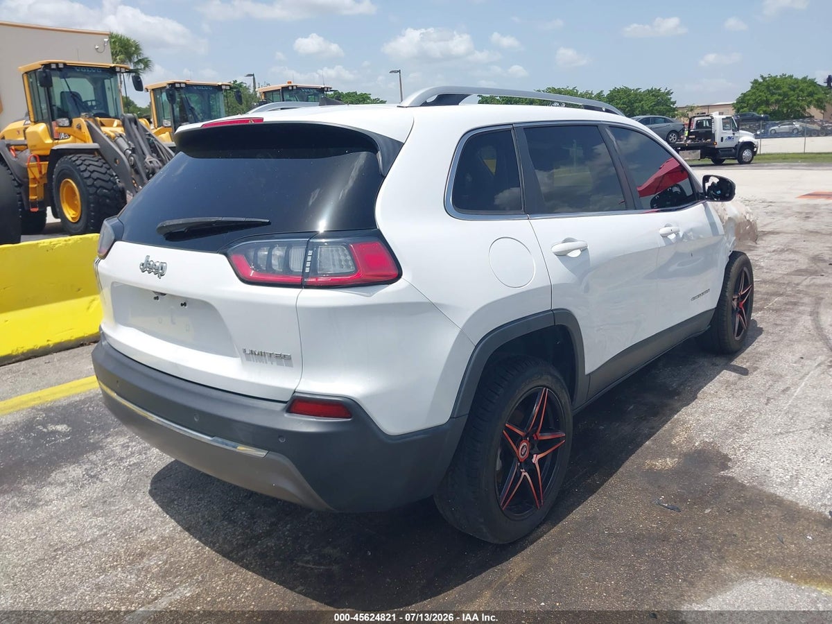 2019 JEEP CHEROKEE LIMITED FWD — снимка 4