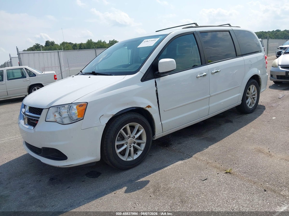 2016 DODGE GRAND CARAVAN SXT — снимка 2