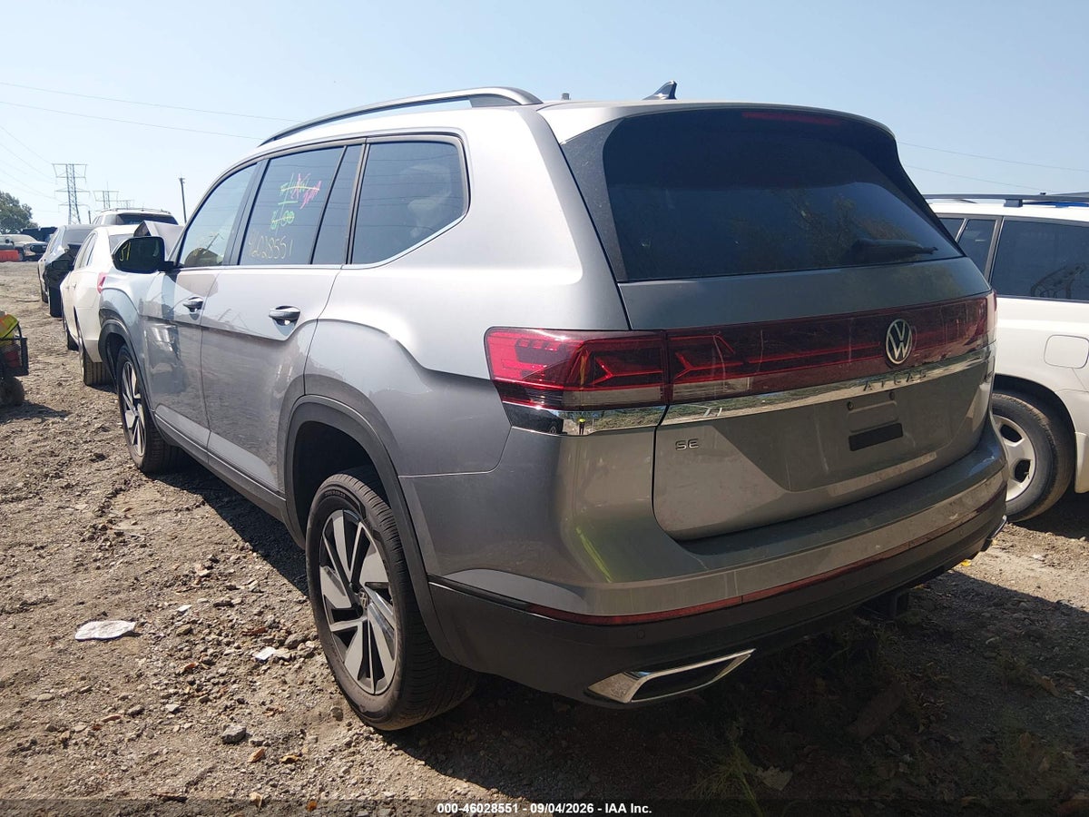 2026 VOLKSWAGEN ATLAS SE WITH TECHNOLOGY — снимка 3