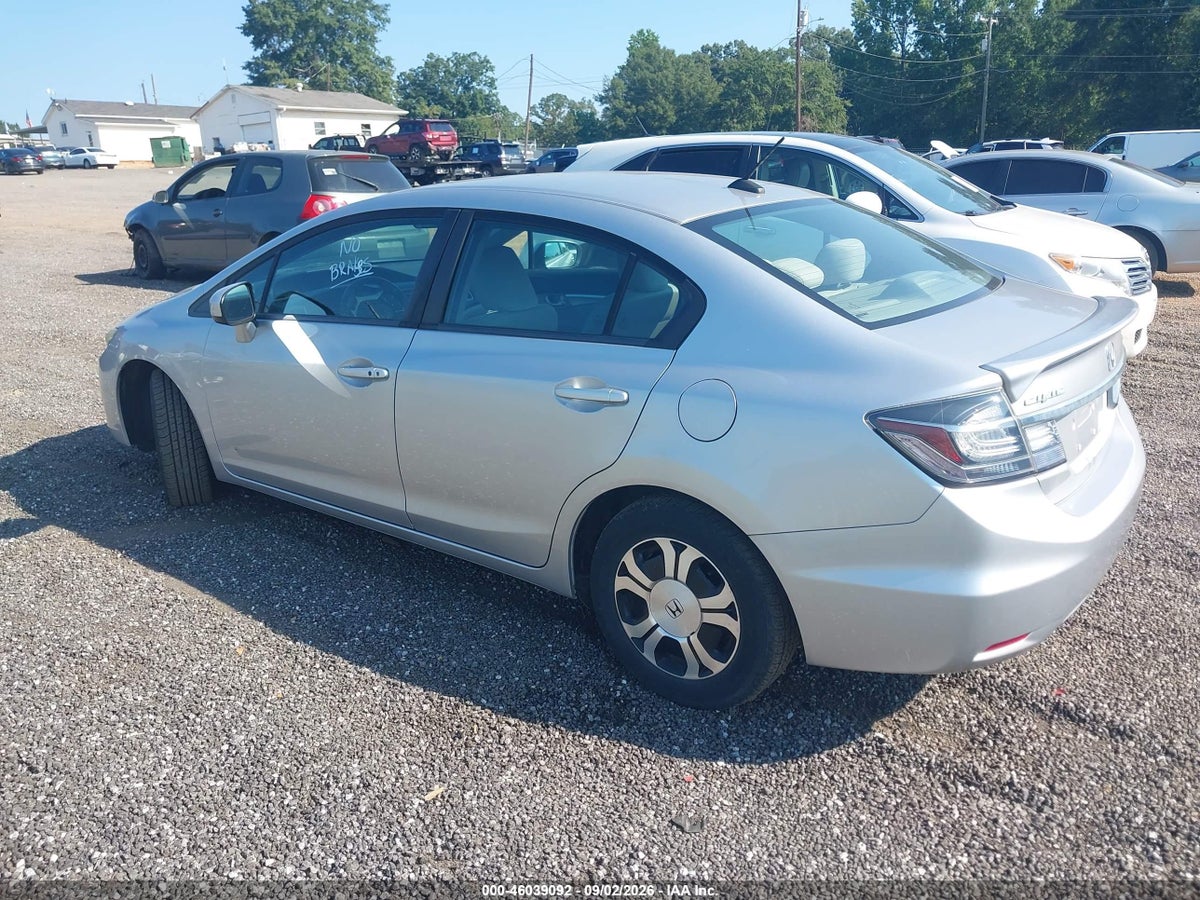 2014 HONDA CIVIC HYBRID — снимка 3