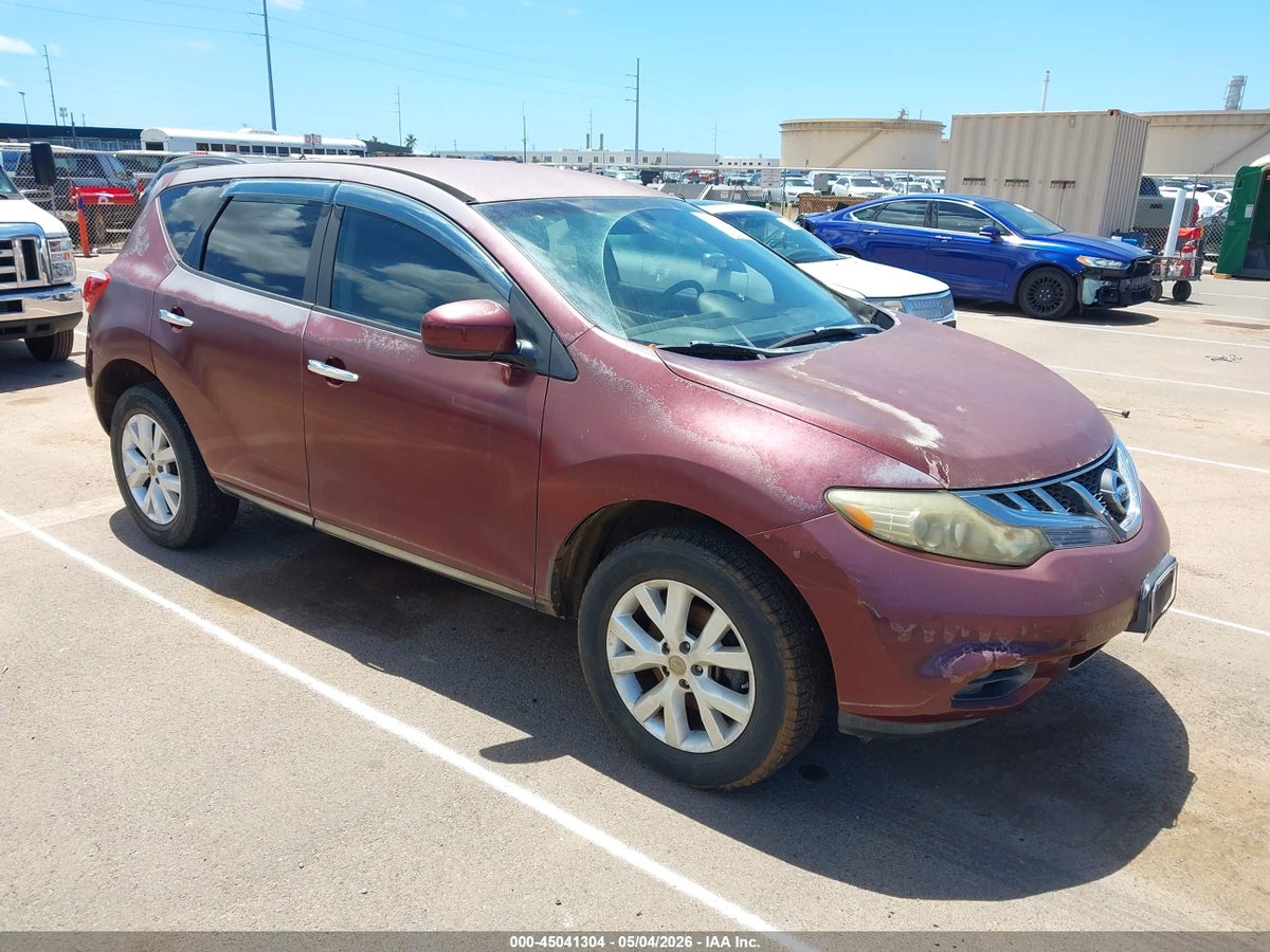 2012 NISSAN MURANO S