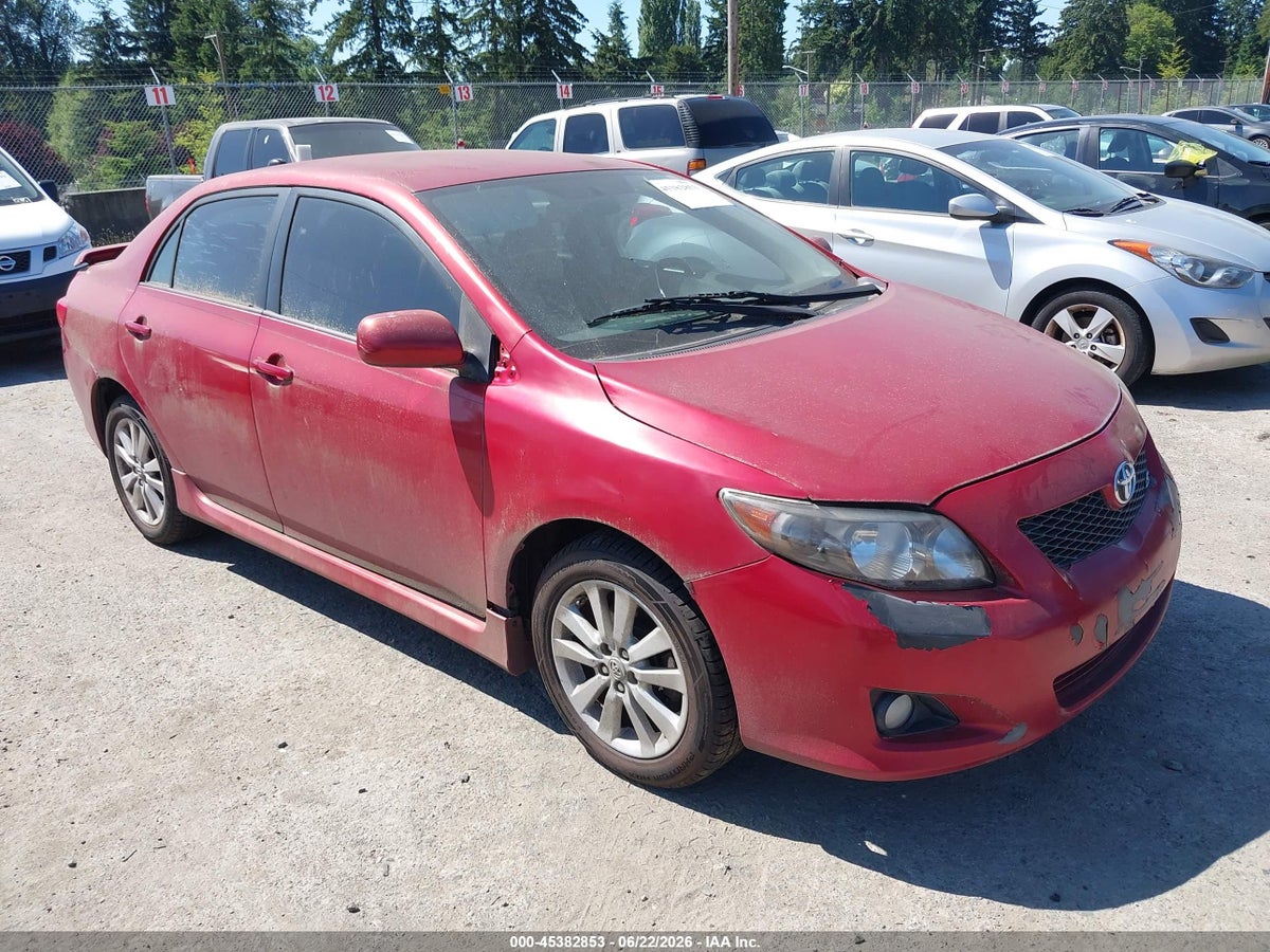 2010 TOYOTA COROLLA S