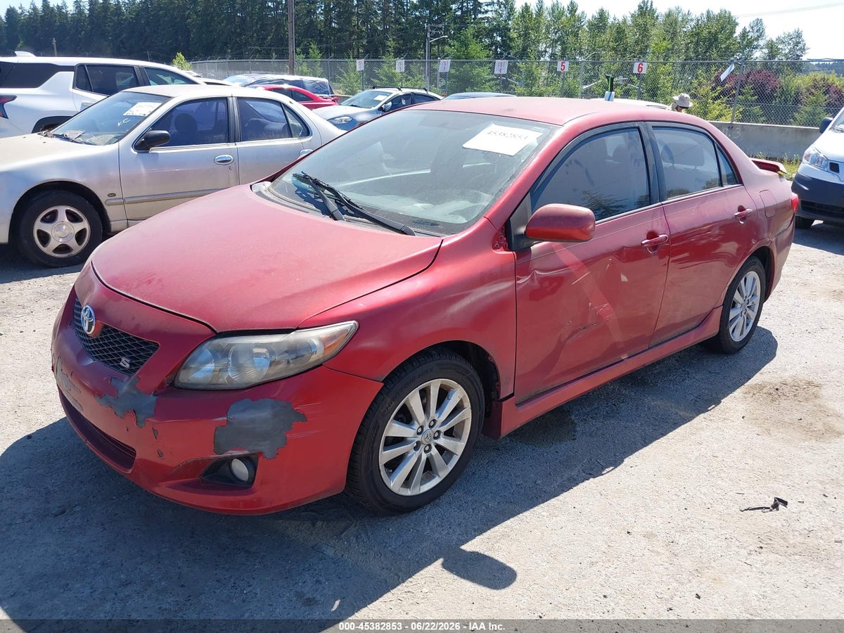 2010 TOYOTA COROLLA S — снимка 2