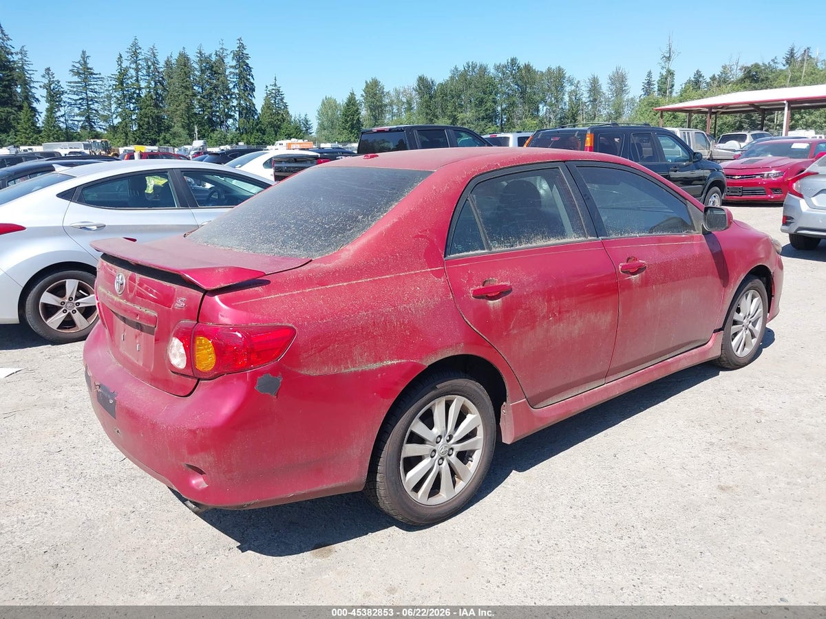 2010 TOYOTA COROLLA S — снимка 4