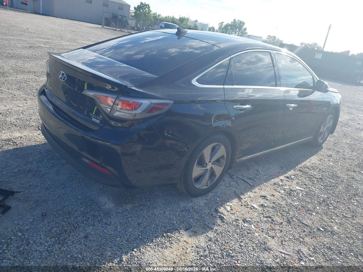 2017 HYUNDAI SONATA HYBRID LIMITED — снимка 4