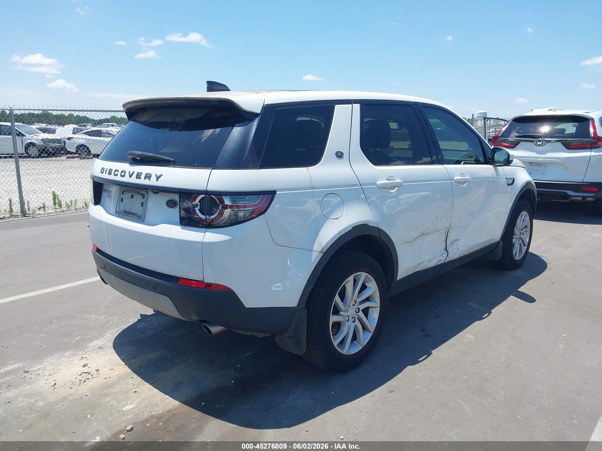 2017 LAND ROVER DISCOVERY SPORT HSE — снимка 4