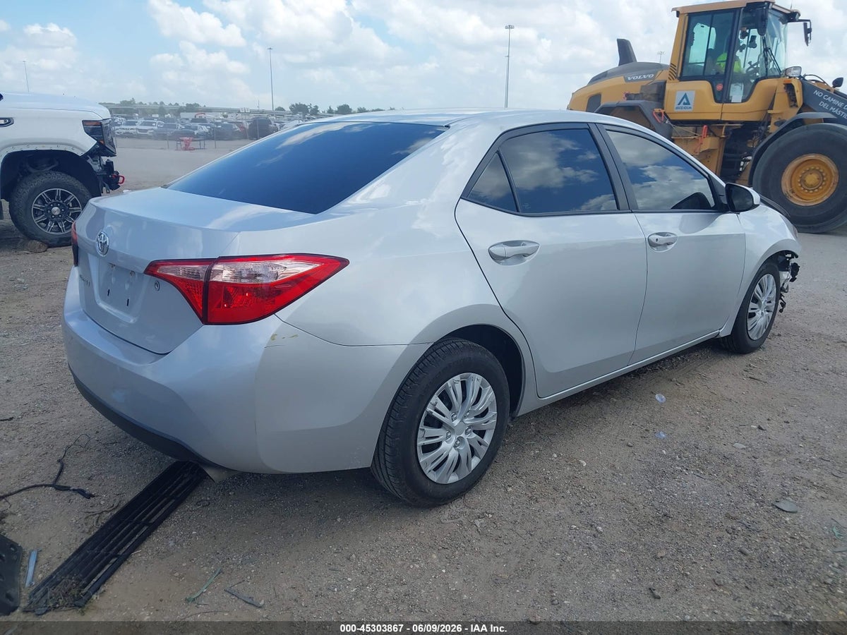 2018 TOYOTA COROLLA L — снимка 4