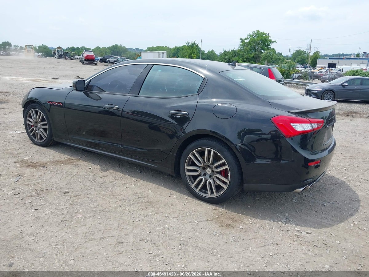 2015 MASERATI GHIBLI S Q4 — снимка 3