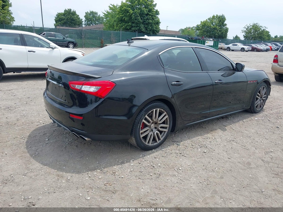 2015 MASERATI GHIBLI S Q4 — снимка 4