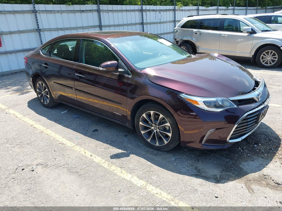 2016 TOYOTA AVALON HYBRID XLE PREMIUM