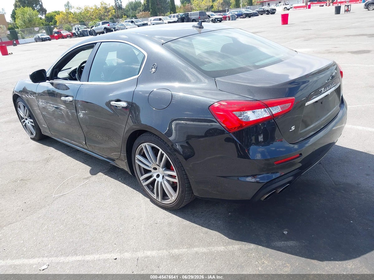 2018 MASERATI GHIBLI S GRANSPORT — снимка 3