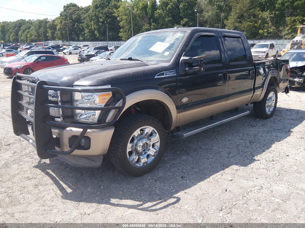 2013 FORD F-250 LARIAT — снимка 2