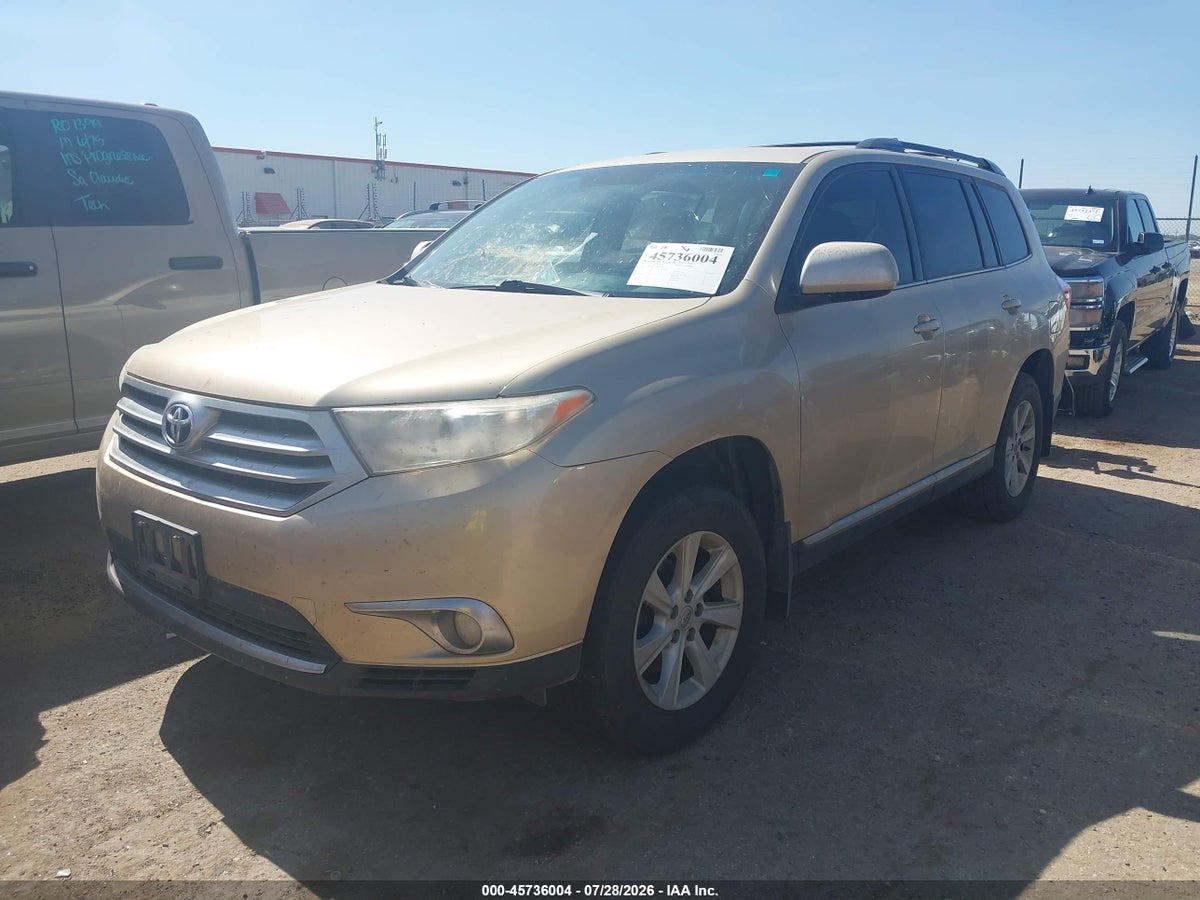2012 TOYOTA HIGHLANDER BASE V6 — снимка 2