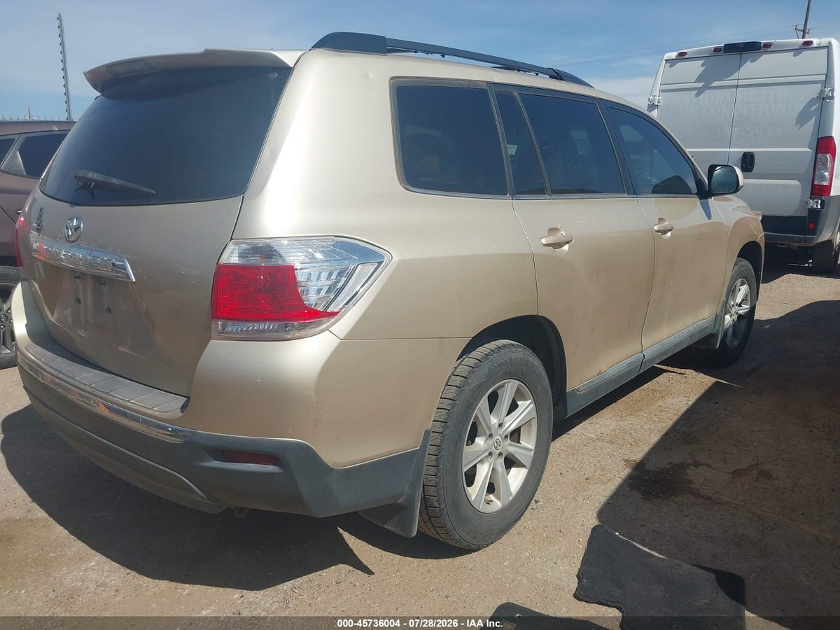 2012 TOYOTA HIGHLANDER BASE V6 — снимка 4