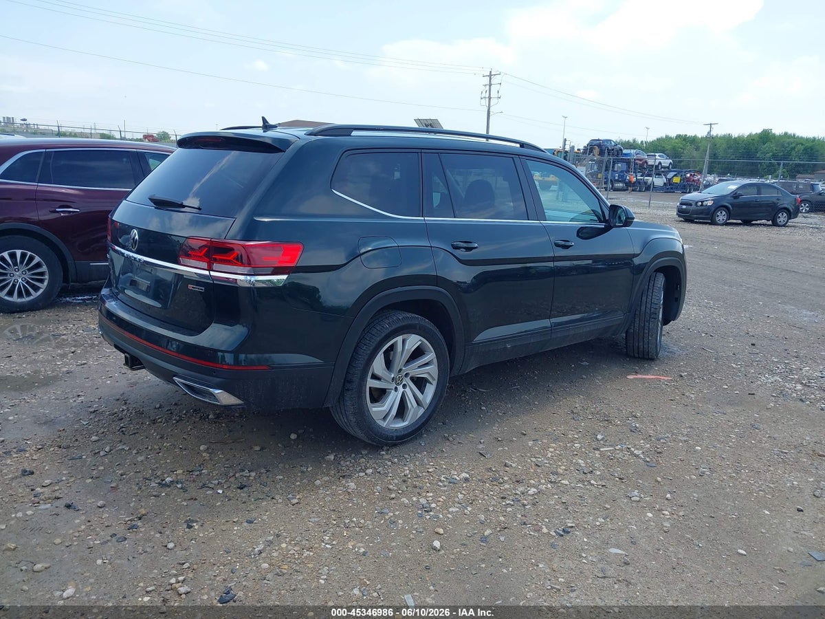 2021 VOLKSWAGEN ATLAS 3.6L V6 SE W/TECHNOLOGY — снимка 4