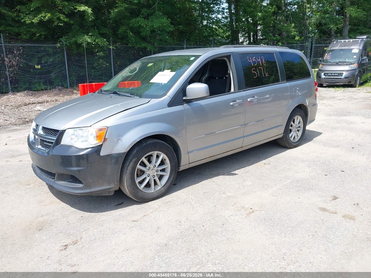 2016 DODGE GRAND CARAVAN SXT — снимка 2