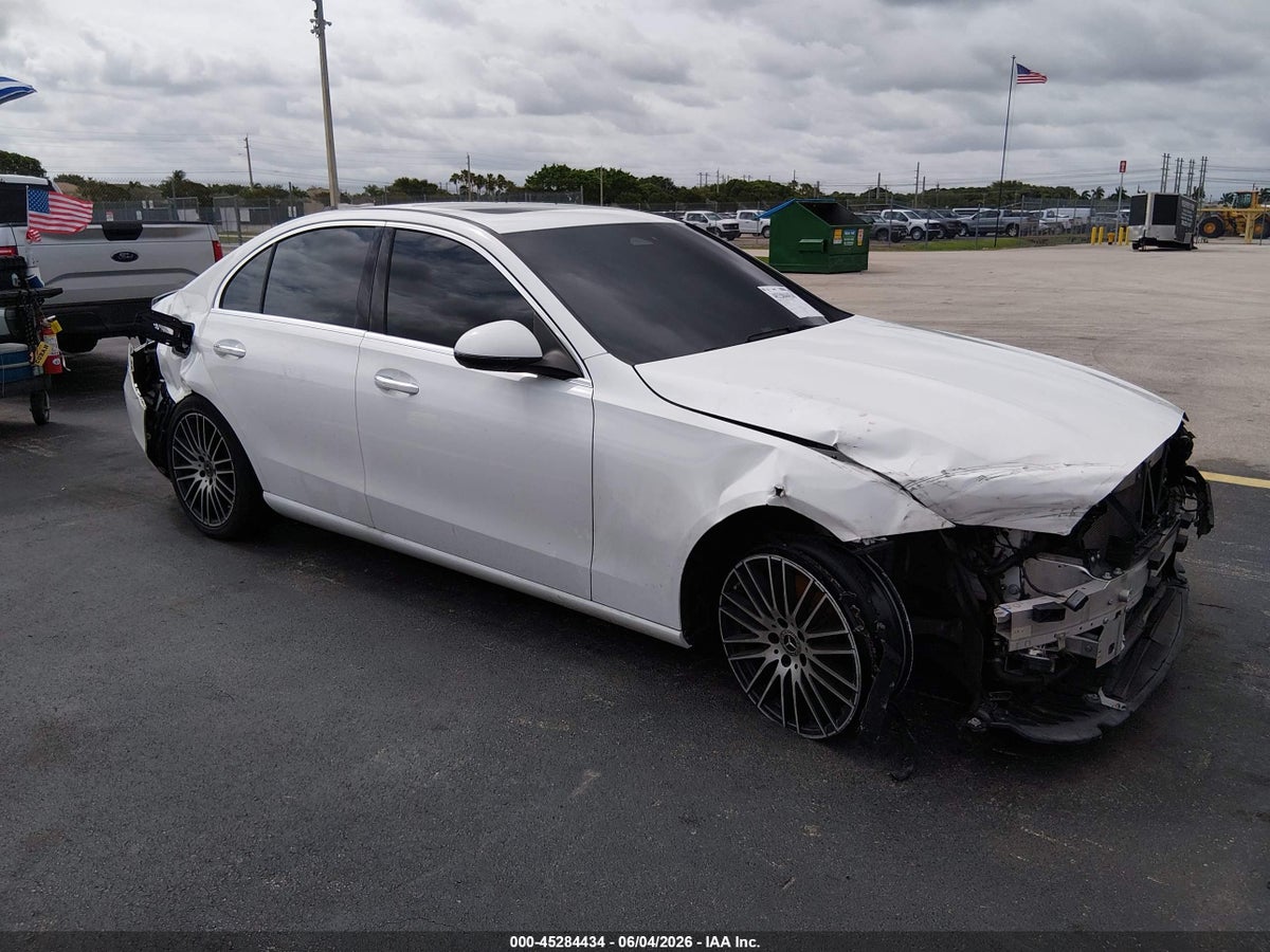2022 MERCEDES-BENZ C 300 SEDAN