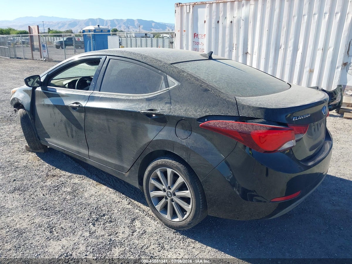 2015 HYUNDAI ELANTRA SE — снимка 3