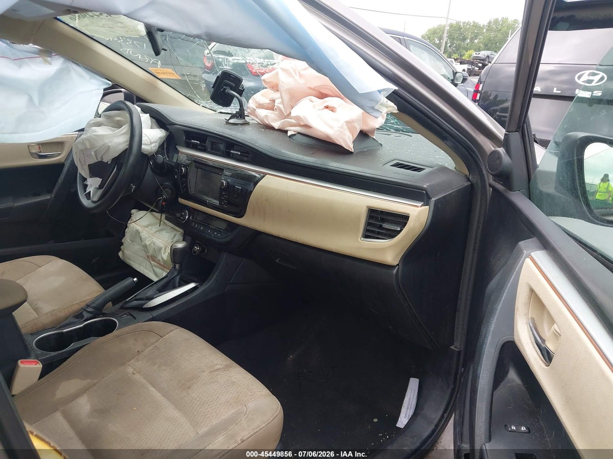 2014 TOYOTA COROLLA LE — снимка 5
