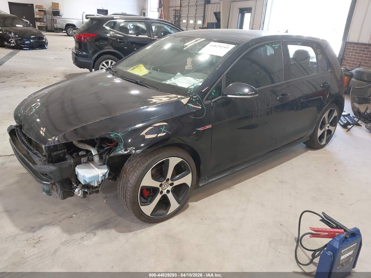 2017 VOLKSWAGEN GOLF GTI AUTOBAHN 4-DOOR/S 4-DOOR/SE 4-DOOR/SPORT 4-DOOR — снимка 2