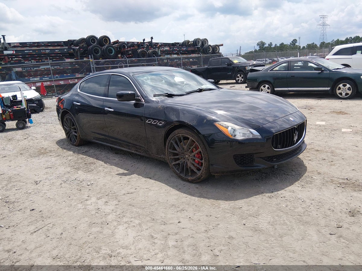 2014 MASERATI QUATTROPORTE GTS