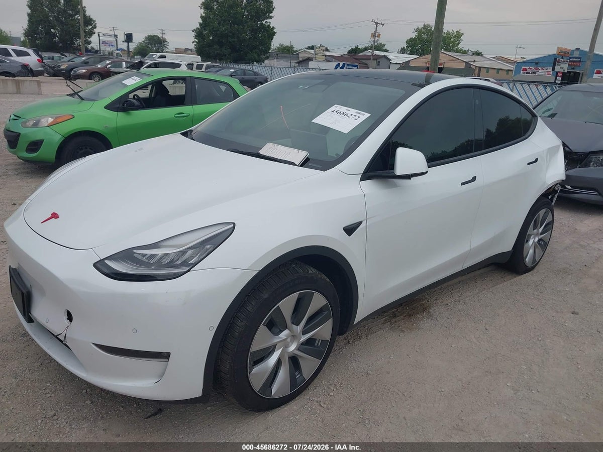 2022 TESLA MODEL Y LONG RANGE DUAL MOTOR ALL-WHEEL DRIVE — снимка 2