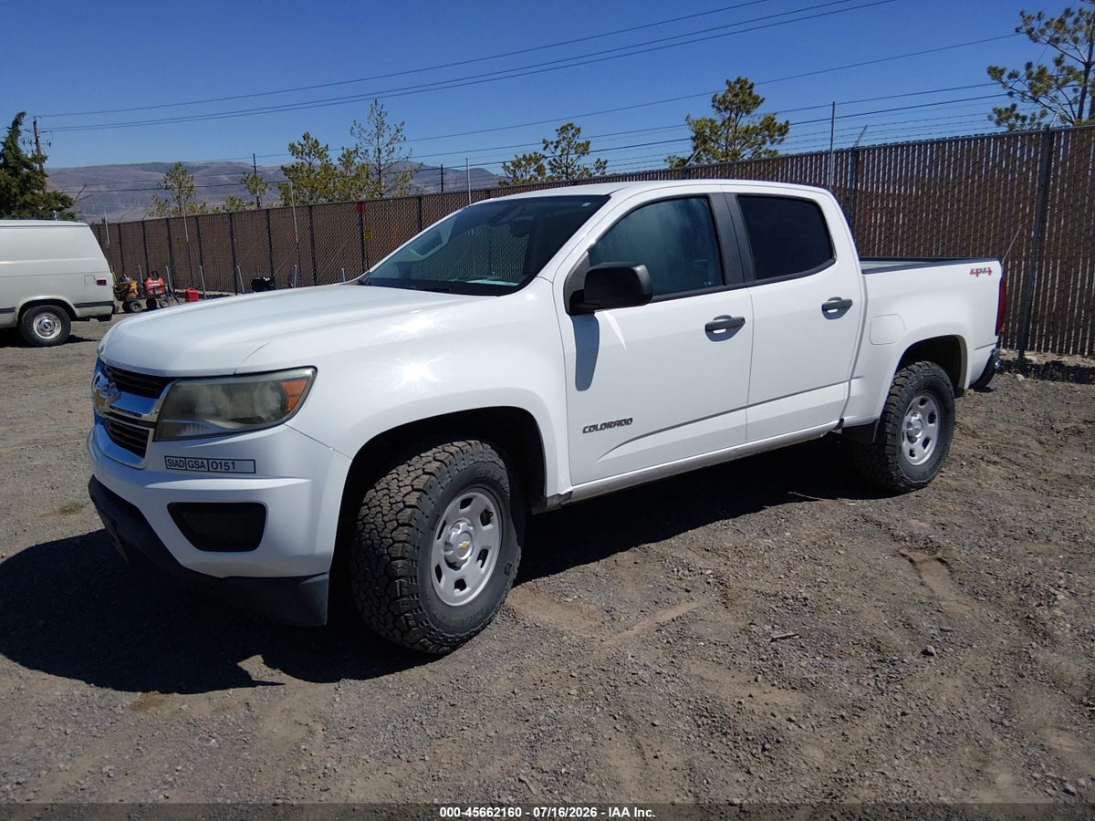 2016 CHEVROLET COLORADO 4WD WT — снимка 2