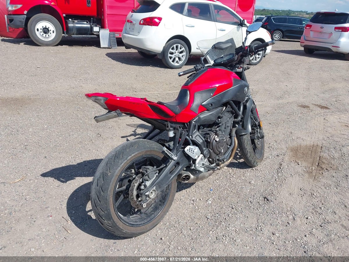 2017 YAMAHA FZ07A — снимка 4