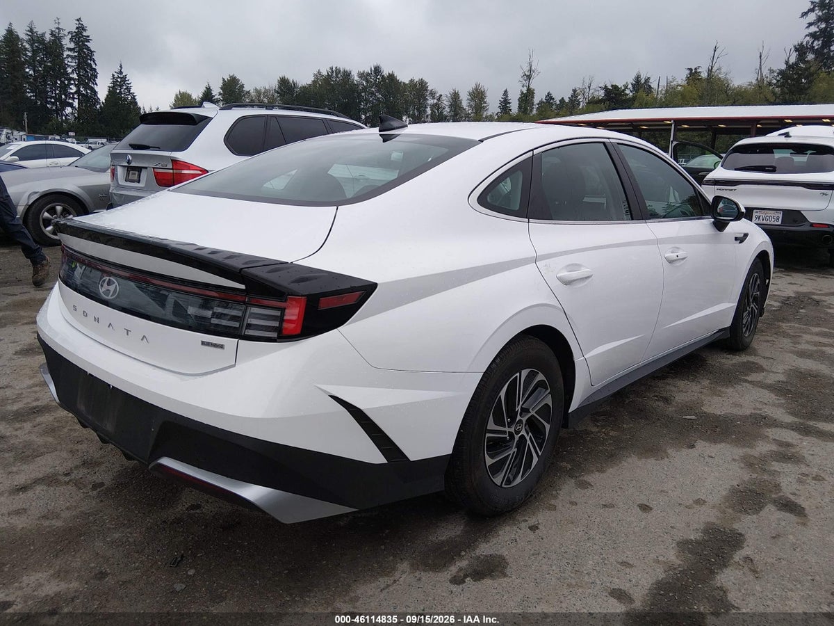 2026 HYUNDAI SONATA HYBRID BLUE — снимка 4