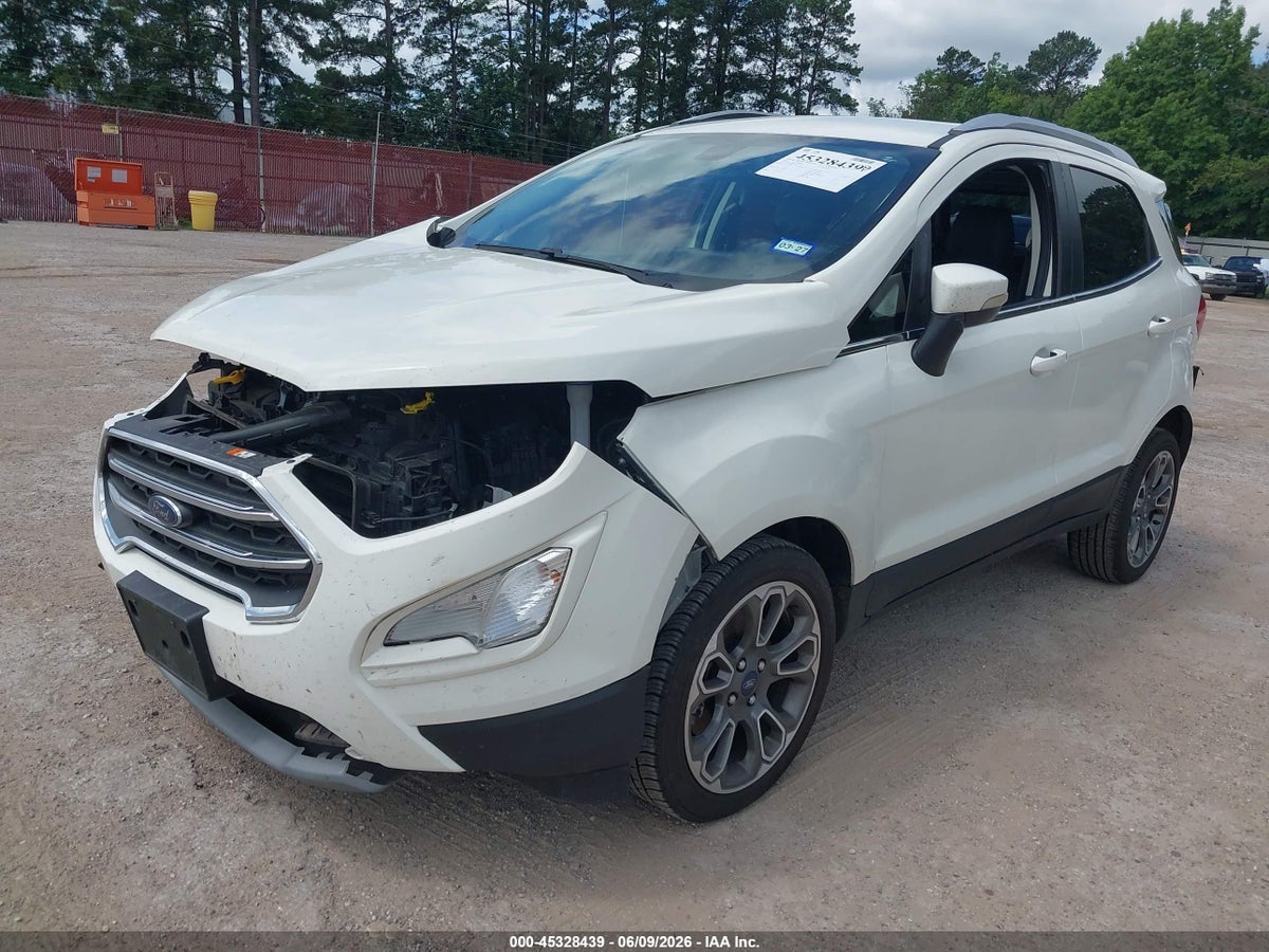 2021 FORD ECOSPORT TITANIUM — снимка 2