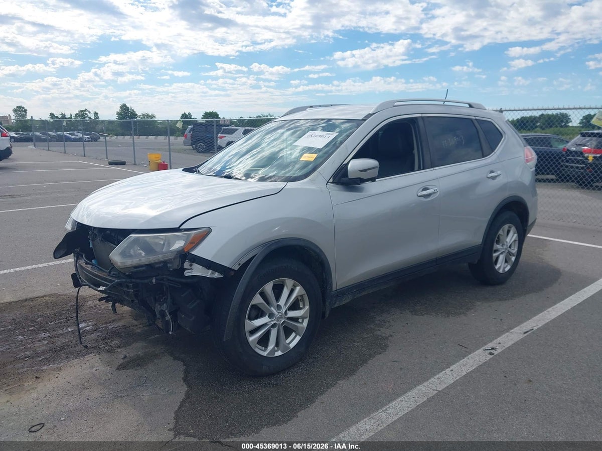 2016 NISSAN ROGUE SV — снимка 2