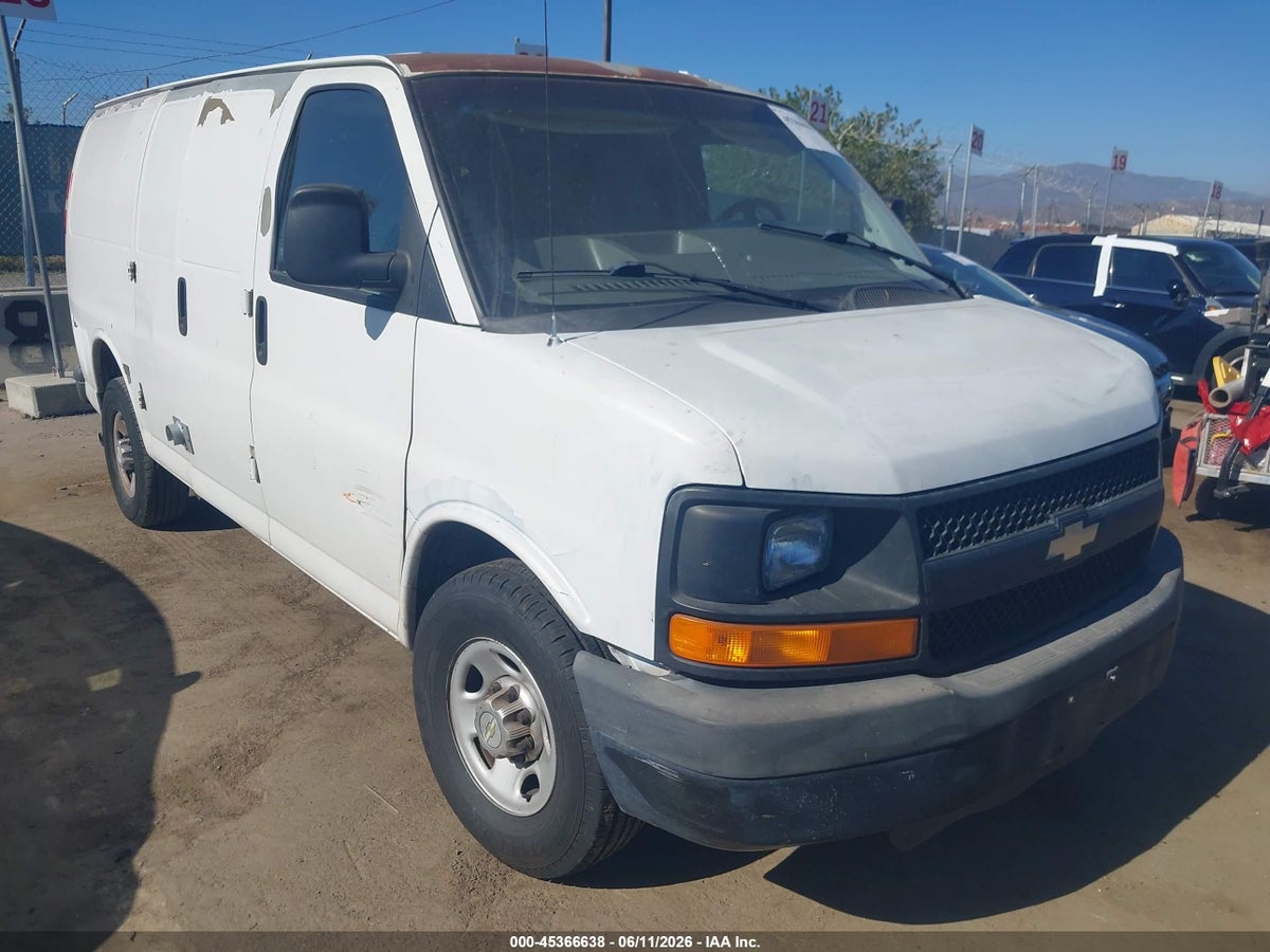 2010 CHEVROLET EXPRESS 2500 WORK VAN