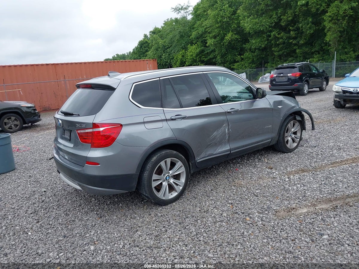 2012 BMW X3 XDRIVE35I — снимка 4
