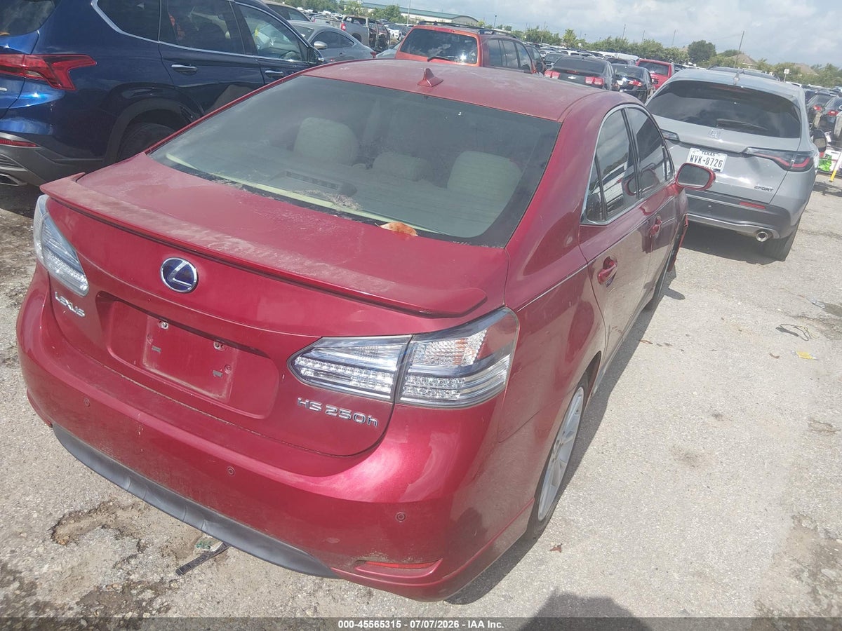 2010 LEXUS HS 250H PREMIUM — снимка 3